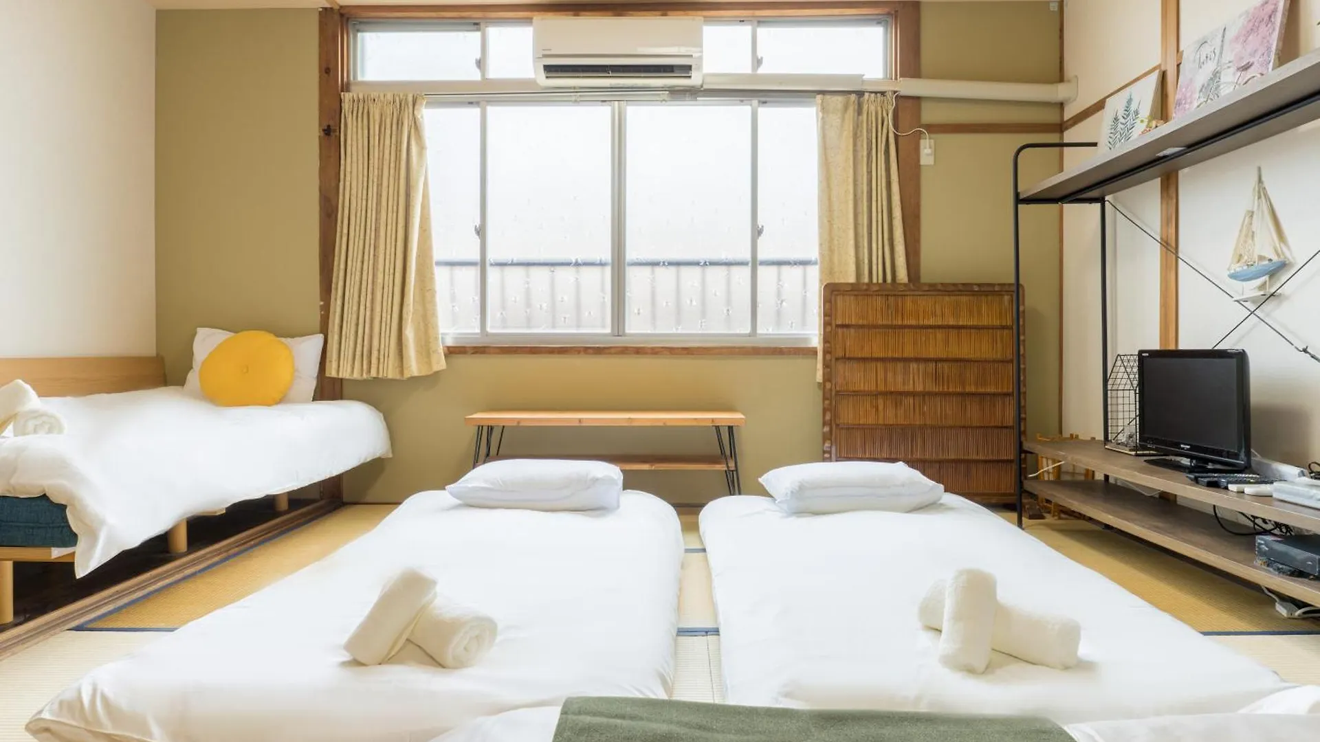 New Japanese Style 10Ppl 3-Story Family House 4Br&Tub Villa Oszaka